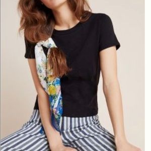 Anthropologie Paula Pleated Top